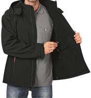 423-165 - Heizjacke TJ 12/18 schwarz, Grösse L
